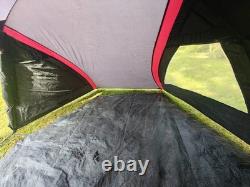 Tente tunnel Vango Beta 450 pour 4 personnes avec auvent, tente 4 places
