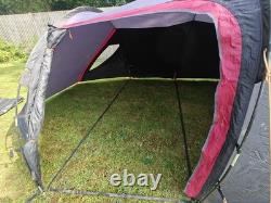 Tente tunnel Vango Beta 450 pour 4 personnes avec auvent, tente 4 places