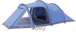 Tente tunnel Vango Venture 450 pour 4 personnes avec grand porche et espace de vie