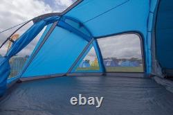 Tente tunnel Vango Venture 450 pour 4 personnes avec grand porche et espace de vie