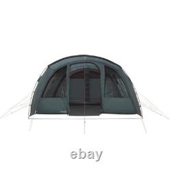Tente tunnel familiale Easy Camp Skarvan 6, tente de camping 6 places avec tapis de sol cousu