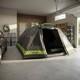Tente Tunnel Familiale Durable Pour 6/12 Personnes, Imperm&eacute;able Et Avec Un Espace De Vie Spacieux