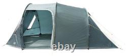 Tente tunnel familiale imperméable Vango Skye 500 pour 5 personnes, verte