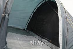 Tente tunnel familiale imperméable Vango Skye 500 pour 5 personnes, verte