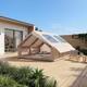 Tente Tunnel Gonflable Pour 4 &agrave; 6 Personnes Avec Pompe, Installation Facile, Tente De Glamping Gonflable Chaude