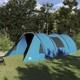 Tente Tunnel Imperm&eacute;able Pour Camping, Grande Tente Familiale Pour 4 Personnes, Abri Pour Festival Et Randonn&eacute;e
