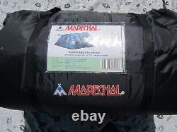 Tente tunnel polyester Marechal 6 personnes jamais utilisée avec auvent latéral bleu portcros 6 DLX