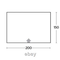 Tente utilitaire HI-GEAR Large Annex, abri autoportant pour cuisine, douche