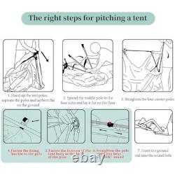 Tentes de camping imperméables grandes tentes familiales en dôme pour randonnée, pique-nique et voyage en plein air
