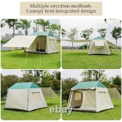 Tentes de camping imperméables grandes tentes familiales en dôme pour randonnée, pique-nique et voyage en plein air