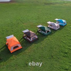 Tentes de luxe pour le camping, grande tente familiale avec chambres pour 4 à 12 personnes IMZY