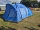 Tentes Et Matériel De Camping. Ensemble. Lot De Travail.