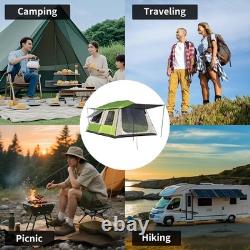 Tentes imperméables instantanées de type cabine pour 2 à 8 personnes, grande tente familiale pour camping, activités de plein air et randonnée