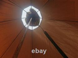 Tentipi Varrie 7 c/p. Tente tipi en toile pour 7 personnes. Lavvu