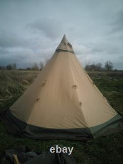 Tentipi Varrie 7 c/p. Tente tipi en toile pour 7 personnes. Lavvu