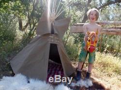 Tipi Play, Den, Wigwam. 6ft Extra Large