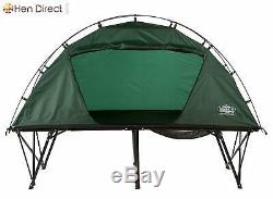 Très Grand Lit De Camp Pour Tente De Nuit Avec Abri De Nuit Au Sol Avec Sac De Transport À Roues Rain + Fly