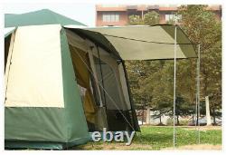 Ultra Grand Camping Familial 12 Personnes Tente Imperméable Tente De Randonnée Seulement Peu À Gauche