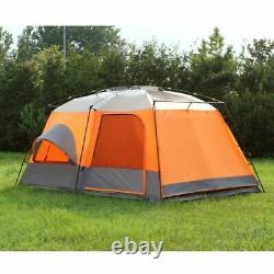 Ultra Grande Tente De Camping De Haute Qualité Un Hall Deux Chambres 6 8 10 12 Extérieur