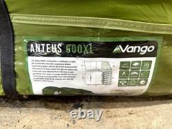 Vango Anteus 600XL tente familiale 6 places grande tente de camping + auvent