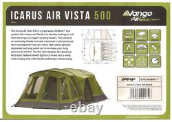 Vango Icarus Air 500 Vista Tente 5 Personnes Prix De Vente Conseillé 750 £