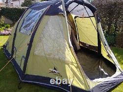 Vango Infinity 400 Tente Airbeam Utilisée Deux Fois, Poêle De Camping, Porta Loo Etc
