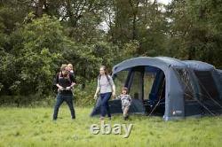 Vango Savannah 400 Tente de Camping Familiale à Poteaux pour 4 Personnes (Bleu Foncé)