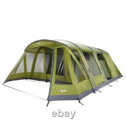 Vango Taiga 600xl Airbeam Large Tent Quick Fixe 12 Mins! Beaucoup De Condition