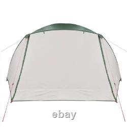 WALPLUS Tente de camping avec porche, tente familiale verte imperméable pour 4 personnes