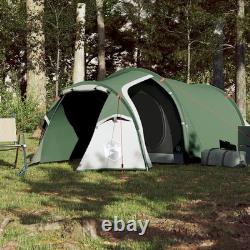 WALPLUS Tente de camping tunnel 3 personnes verte imperméable pour randonnée en plein air