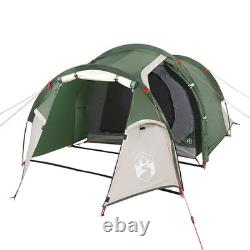 WALPLUS Tente de camping tunnel 3 personnes verte imperméable pour randonnée en plein air