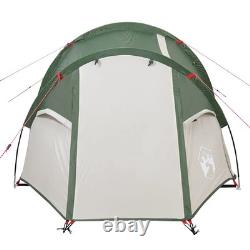 WALPLUS Tente de camping tunnel 3 personnes verte imperméable pour randonnée en plein air