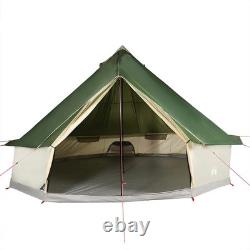 WALPLUS Tente tipi familiale 6 personnes verte imperméable pour le camping