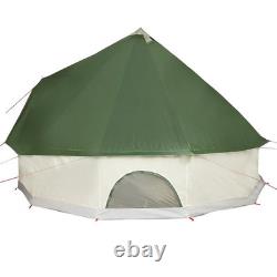 WALPLUS Tente tipi familiale 6 personnes verte imperméable pour le camping