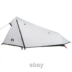 WALPLUS Tente tunnel de camping 1 personne en tissu occultant blanc imperméable