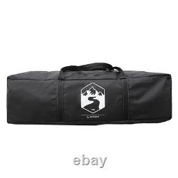 WALPLUS Tente tunnel de camping 1 personne en tissu occultant blanc imperméable