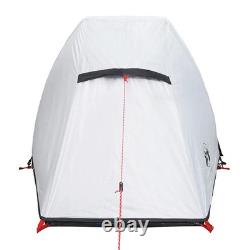 WALPLUS Tente tunnel de camping 1 personne en tissu occultant blanc imperméable