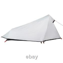WALPLUS Tente tunnel de camping 1 personne en tissu occultant blanc imperméable