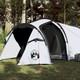 Walplus Tente Tunnel De Camping 3 Personnes, Tissu Occultant Blanc, Imperm&eacute;able