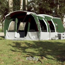 WALPLUS Tente tunnel familiale 8 personnes verte imperméable pour camping