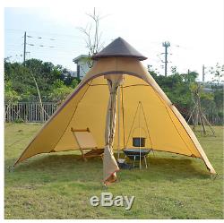 Yourte De Luxe Mongole Tente Enfant En Plein Air Grand Abri Eco Glamping Camping Tipi