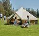 Yurt Bell Tente 8 Personnes Avec Table Large Tente Événement D'affaires Glamping